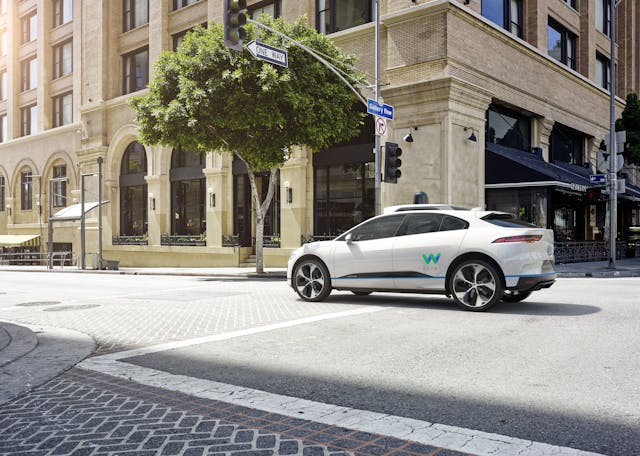 Jaguar Waymo I-Pace autonomous suv