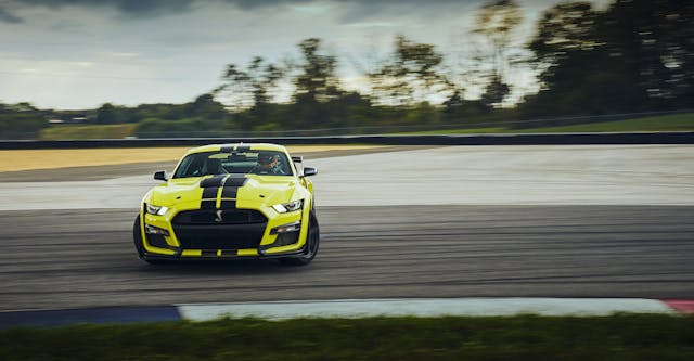 2021 Ford Mustang Shelby GT500 front drift action