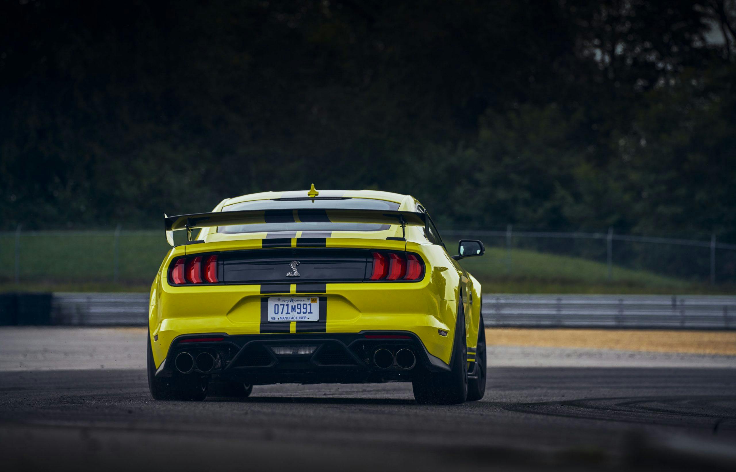 2021 Ford Mustang Shelby GT500 rear action