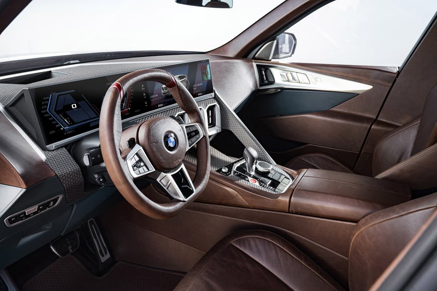 BMW XM interior 1