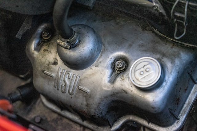 NSU Prinz engine pan stamp