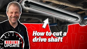 What it really takes to cut and weld a drive shaft | Redline Update