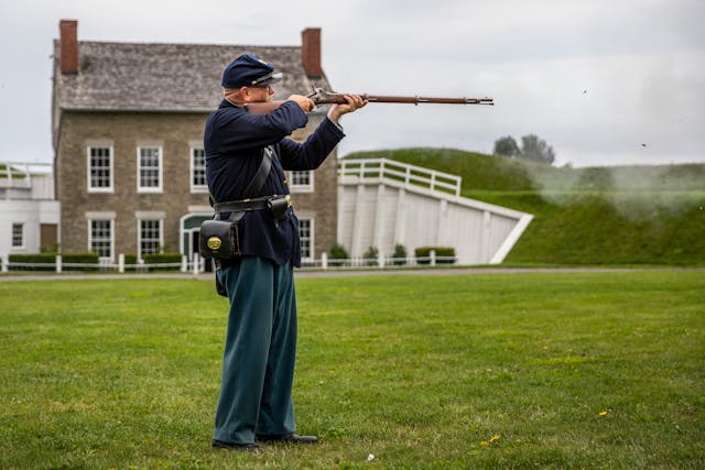 Freedom Road Rally military civil war musket reenactment