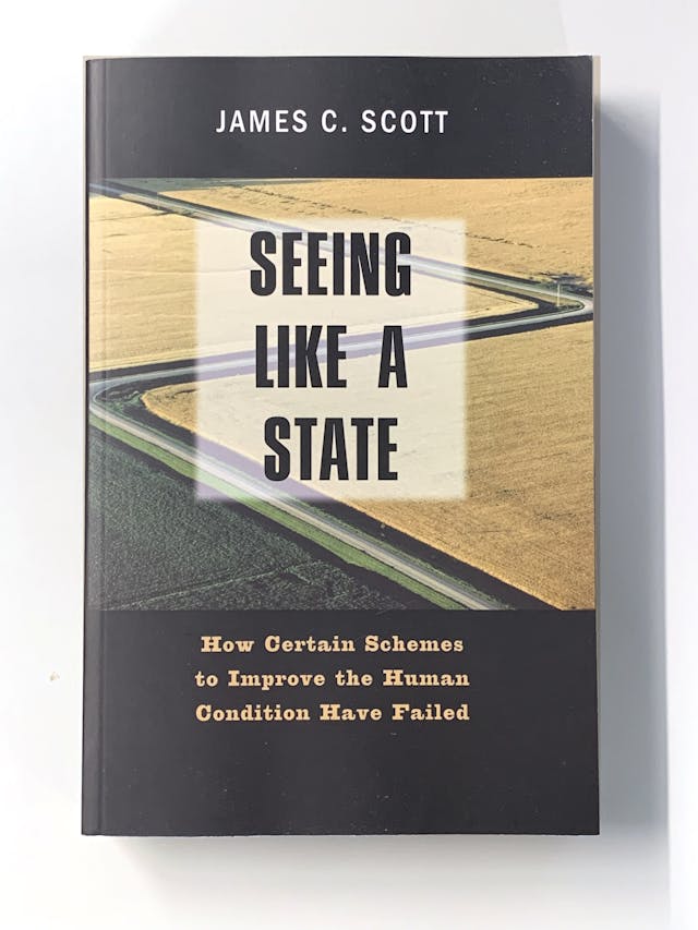Seeing Like a State by James C. Scott book cover
