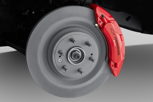 Silverado Brembo brakes on truck