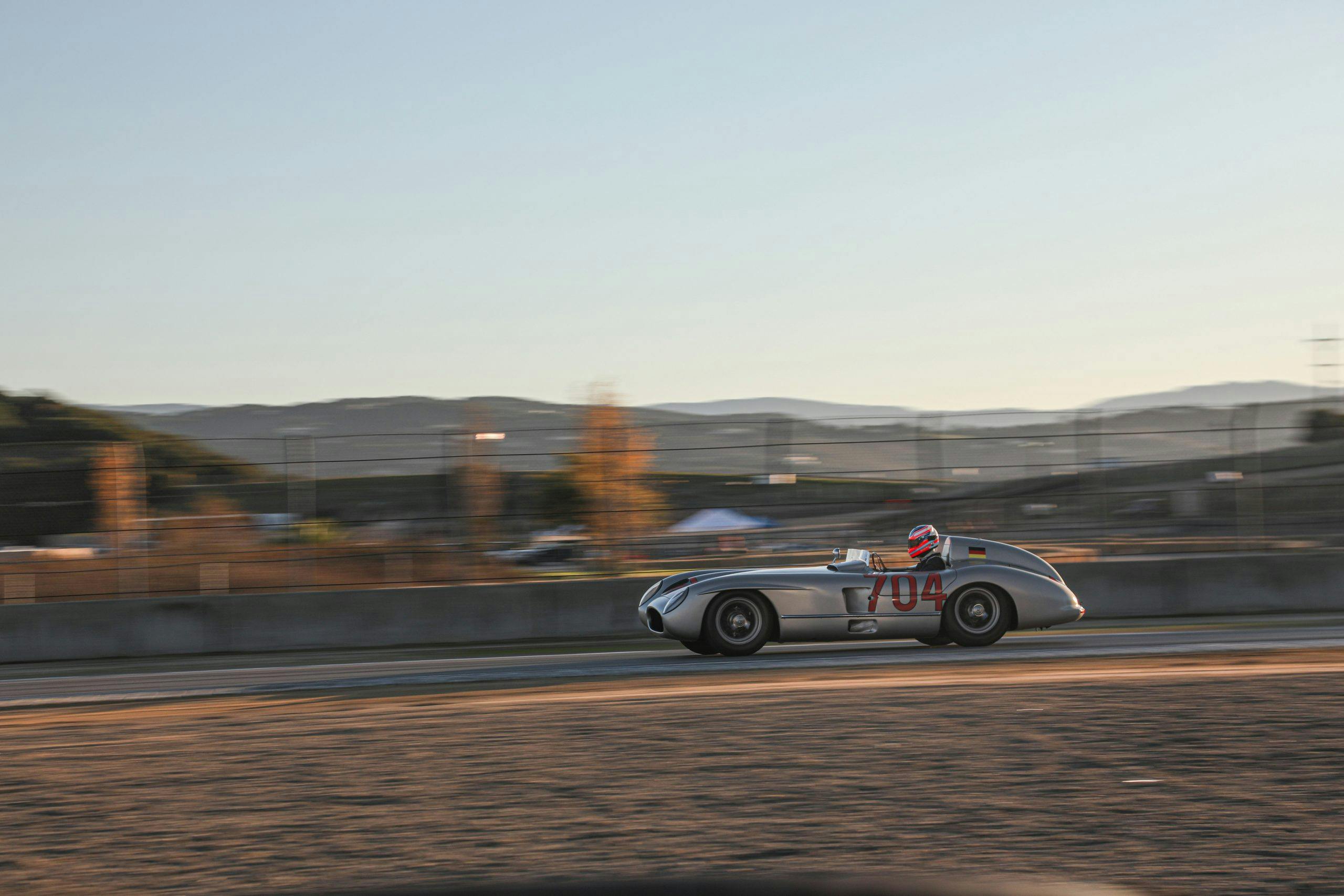 Stirling Moss 300SL Laguna Seca