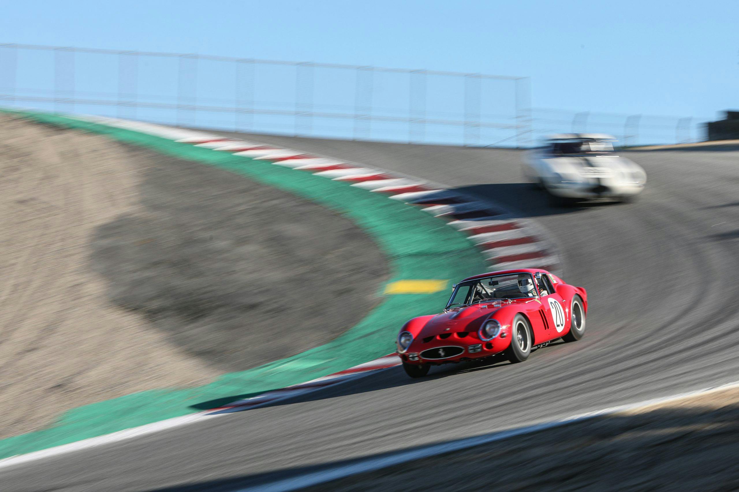 Ferrari 250 GTO on the track