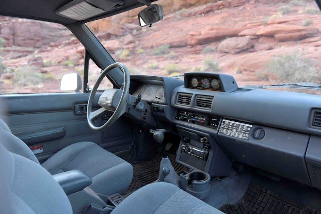 Toyota 4runner interior moab utah canyonlands