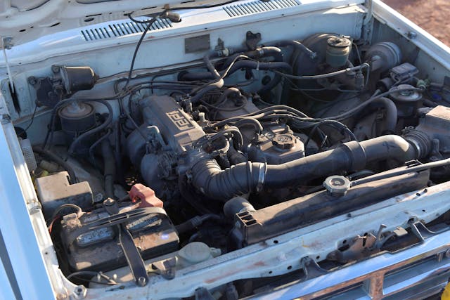 Toyota 4runner engine bay moab utah canyonlands