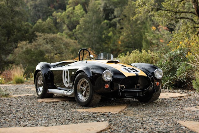 1965 Shelby 427 Competition Cobra front three-quarter