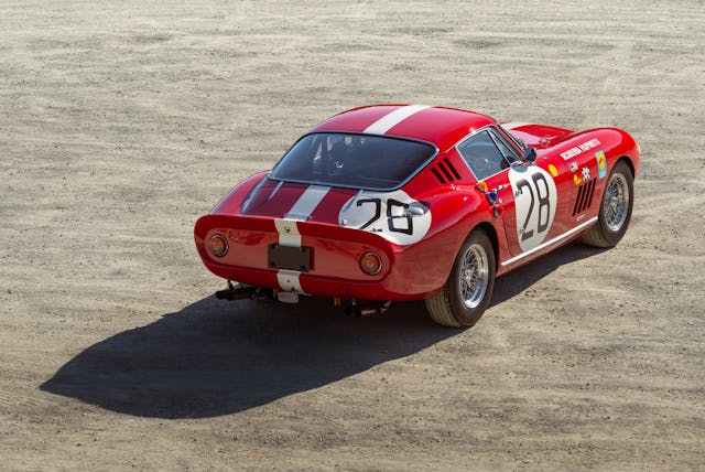 1966 Ferrari 275 GTB Competizione rear three-quarter high angle