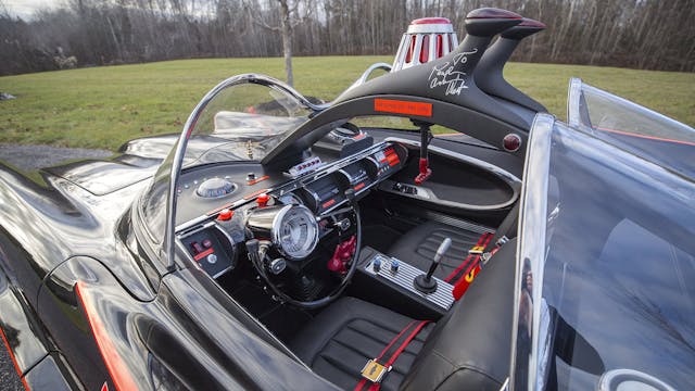 1977 Lincoln Batmobile Replica interior driver