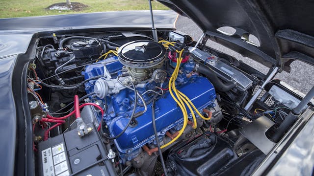 1977 Lincoln Batmobile Replica engine