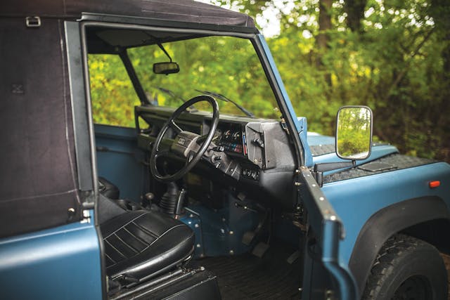 1991 Land Rover Defender interior
