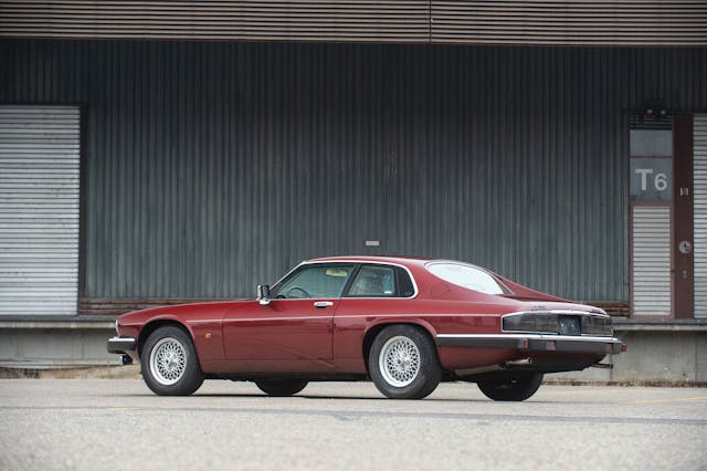 1991 Jaguar XJS V-12 rear three-quarter