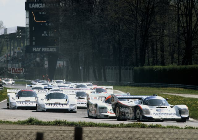 Porsche 962 at Monza 1986