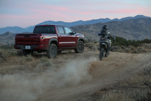 2022 Nissan Frontier PRO-4X off-roading