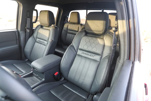2022 Nissan Frontier PRO-4X seats