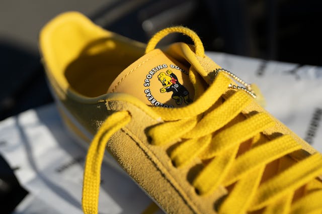 2022 Puma Suede Triplex Haribo tongue detail