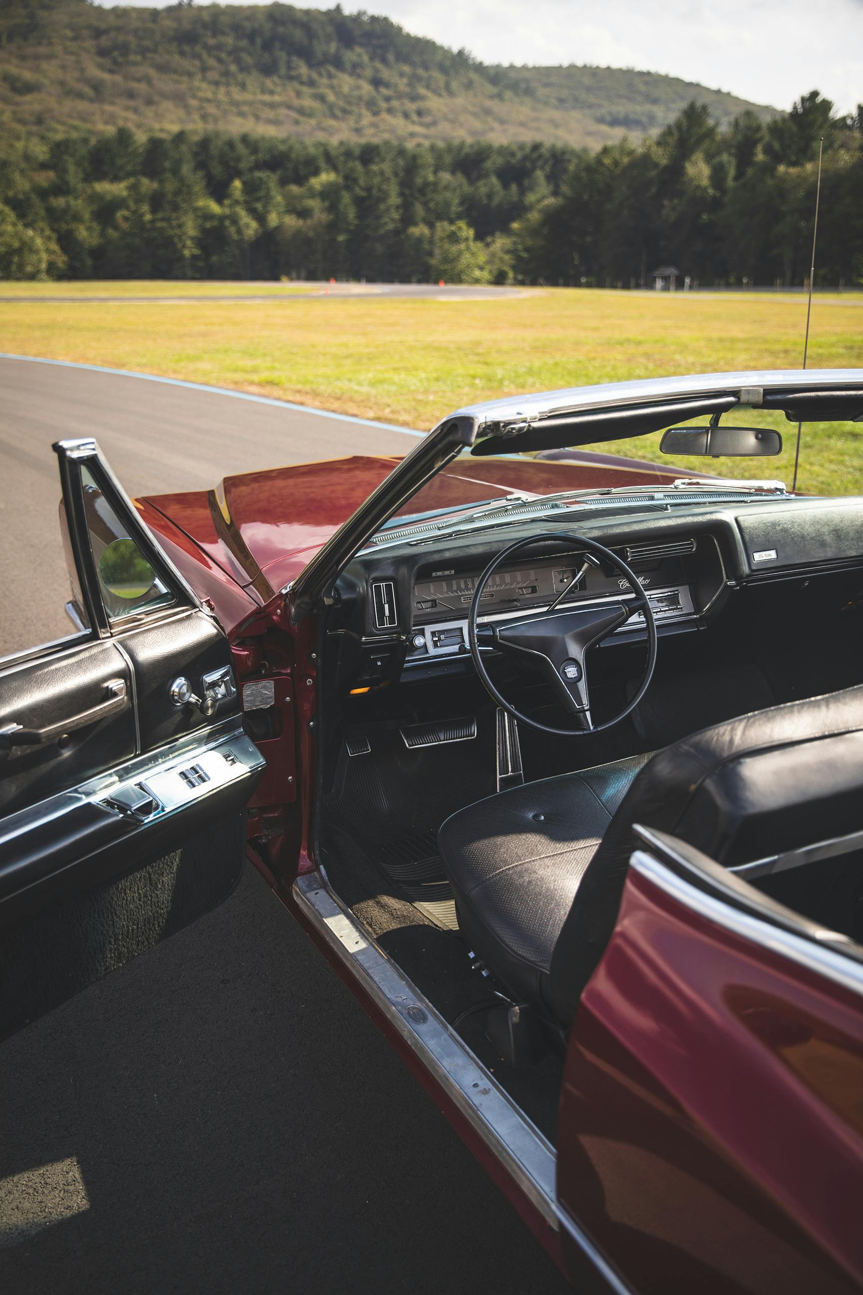 1967 Cadillac DeVille interior doors open vertical