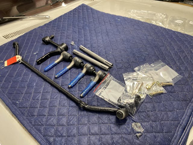 Corvair steering parts