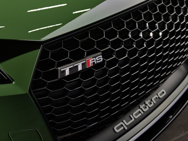Audi TT RS Heritage Edition badge