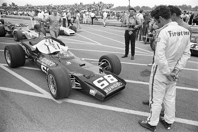 1970 USAC INDY 150 Champ Car Race Unser