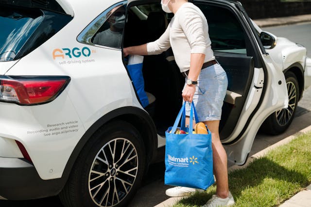 Argo AI autonomous shopper