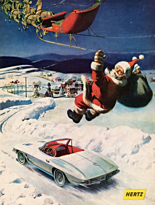11 vintage Christmas car ads guaranteed to make your day merry