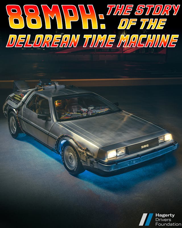 Hagerty BTTF DeLorean Cars at Capitol poster