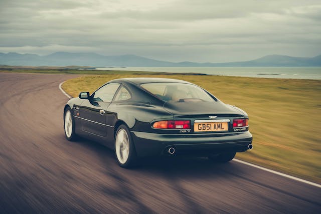 2002 Aston Martin DB7 rear three-quarter