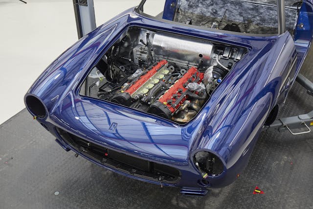 RML Short Wheelbase project car engine bay