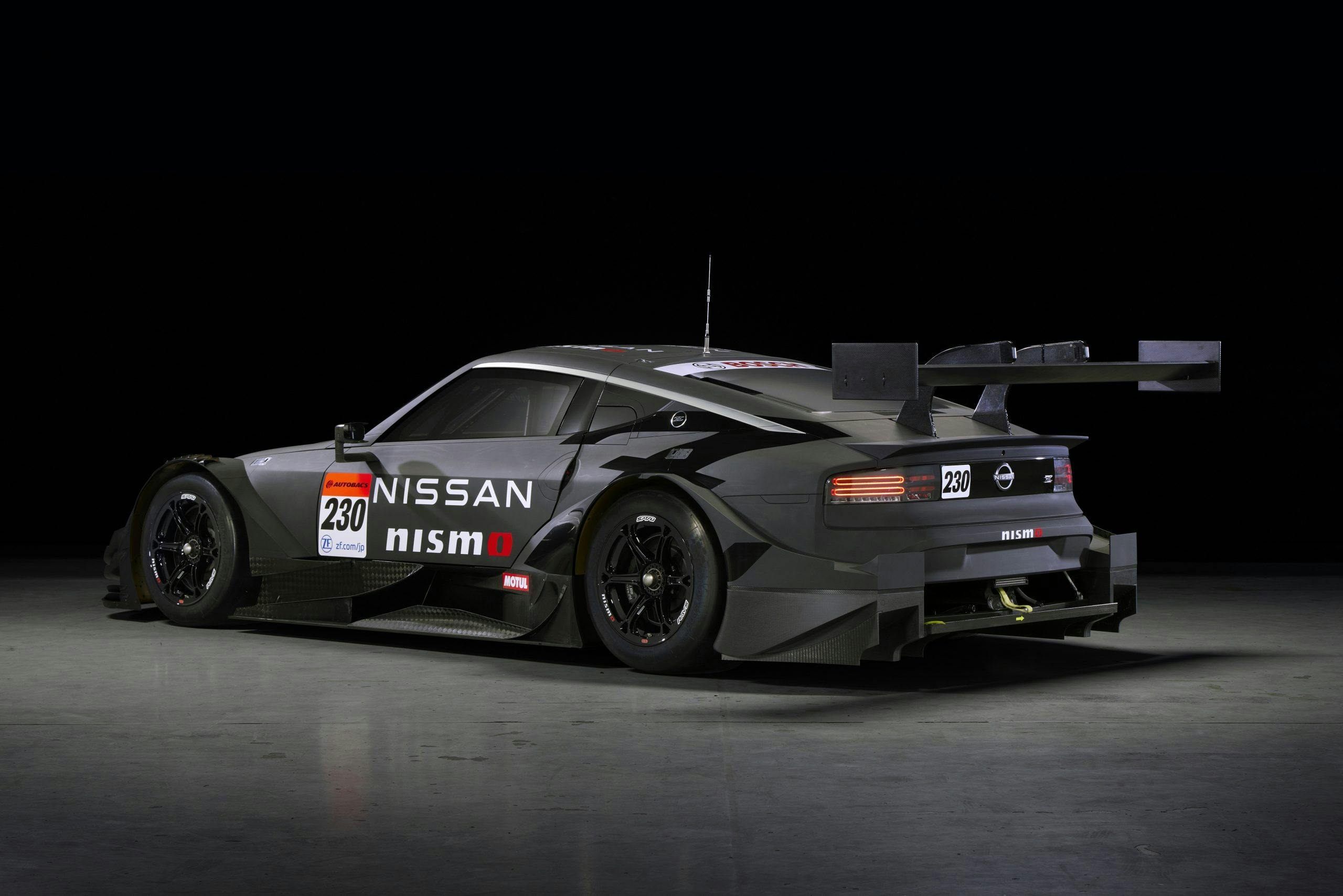 Nissan NISMO Z GT500 studio rear three quarter