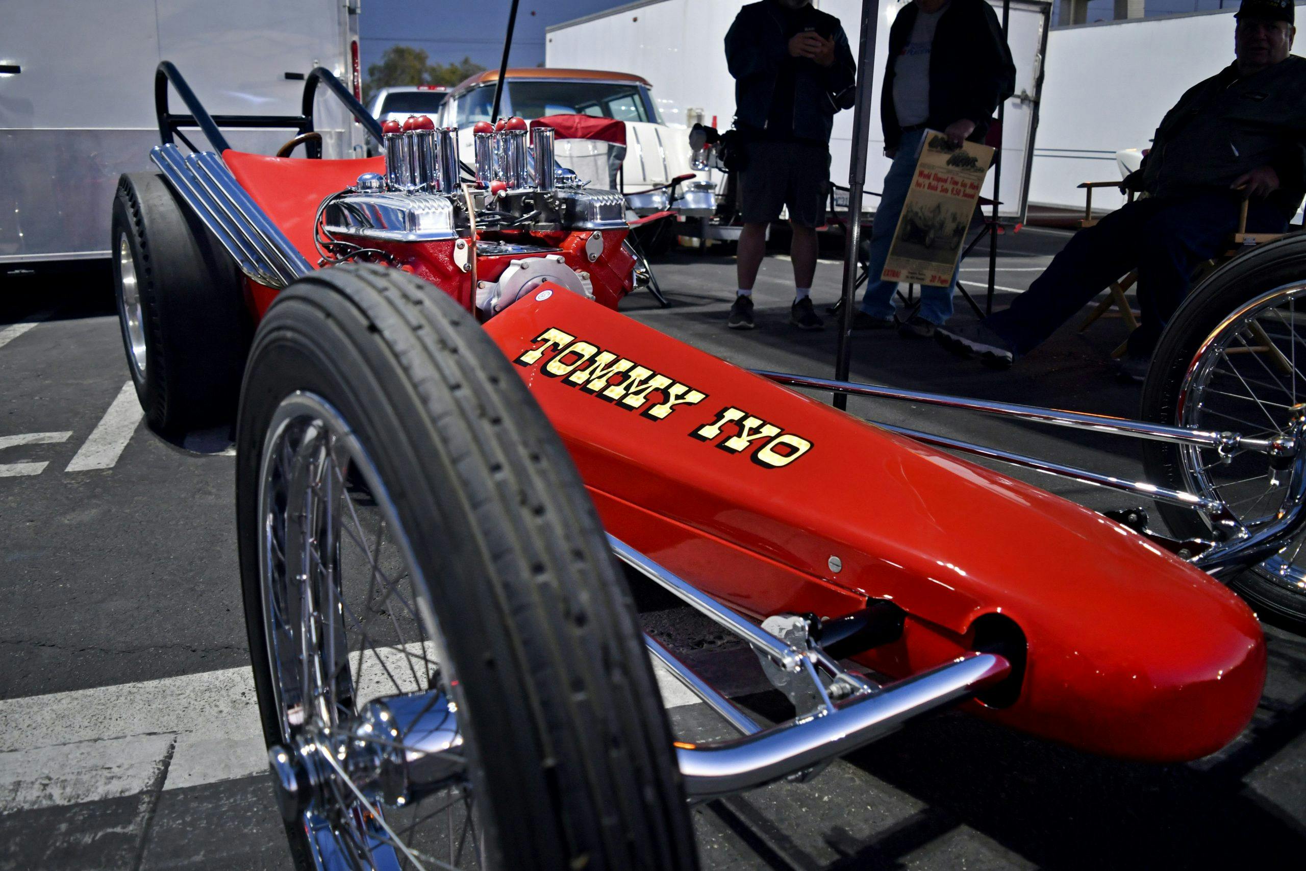 Tommy Ivo Gas Dragster closeup