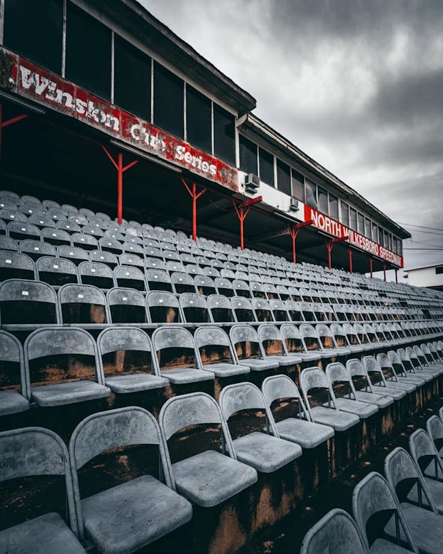 North Wilkesboro Speedway empty seats