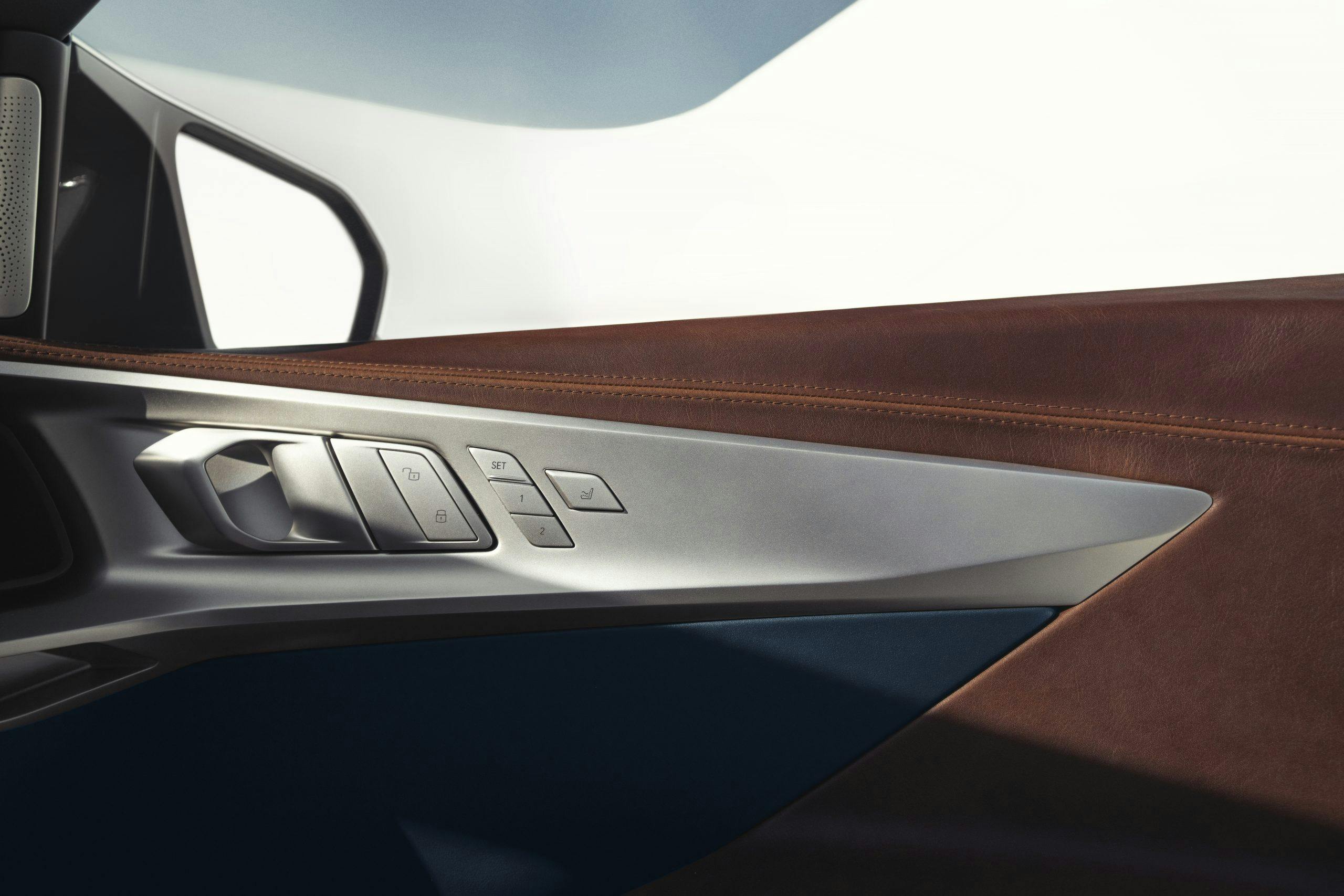 BMW XM concept interior detail