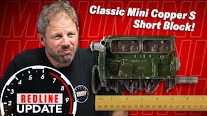 Classic Mini Cooper S 1275cc short block assembly | Redline Update
