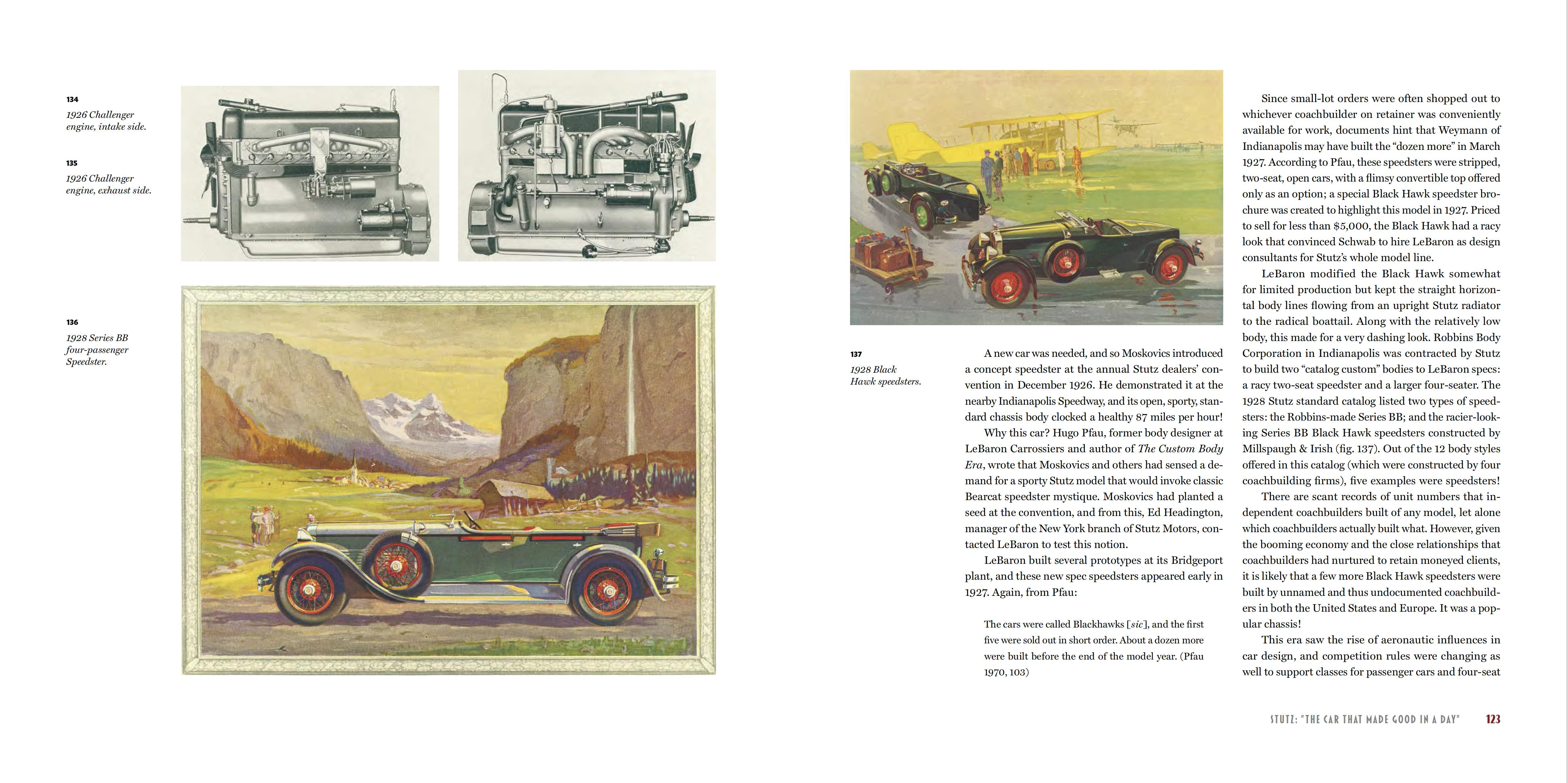 Ronald Sieber - Classic Speedsters Book Spread pp 122-23