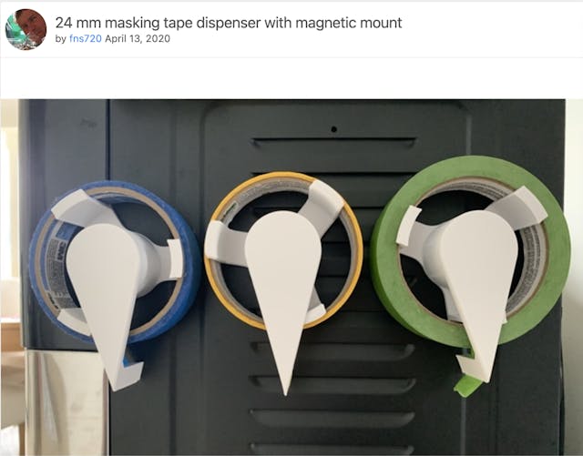 Masking Tape Dispenser