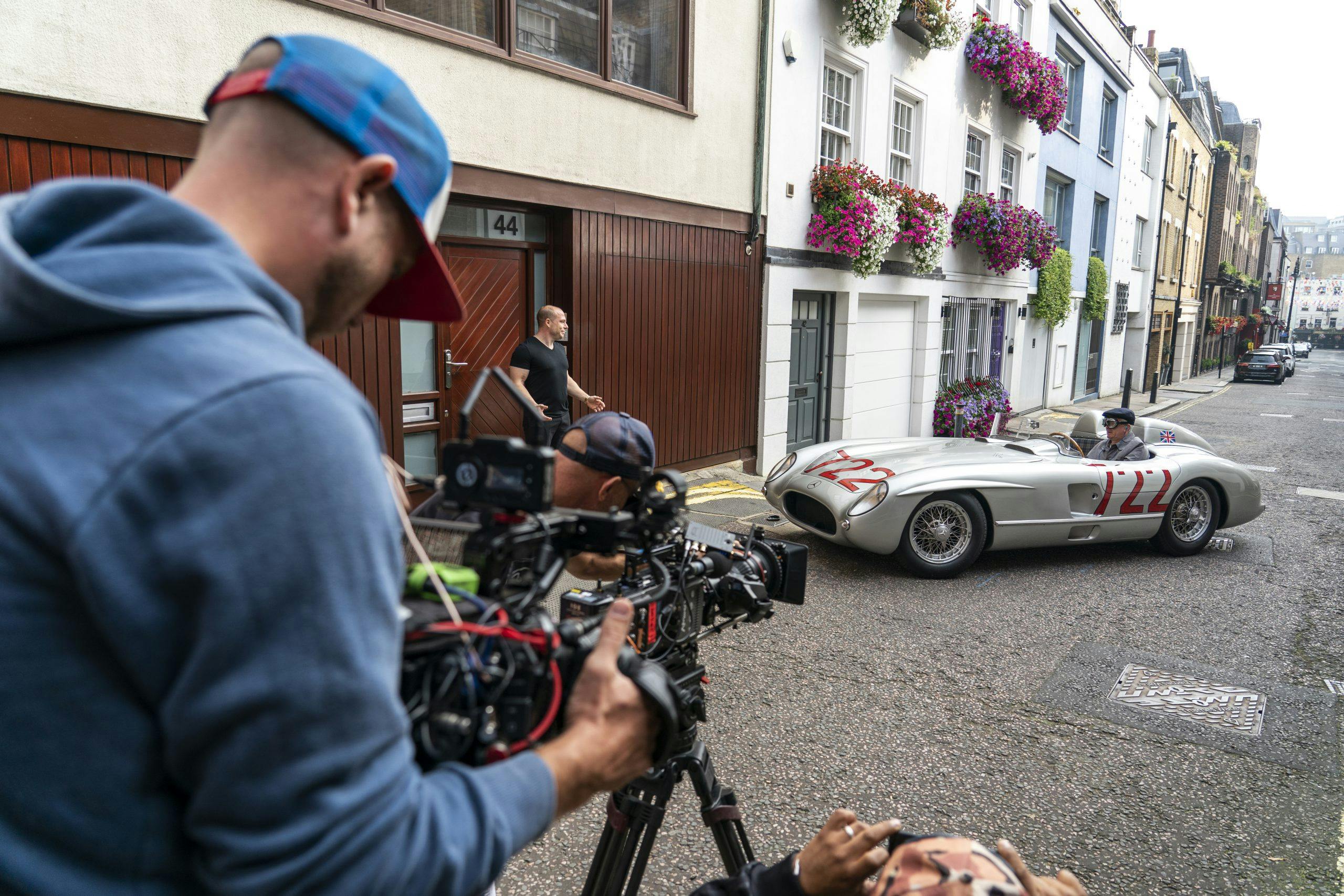 Stirling Moss Last Blast short film behind the scenes