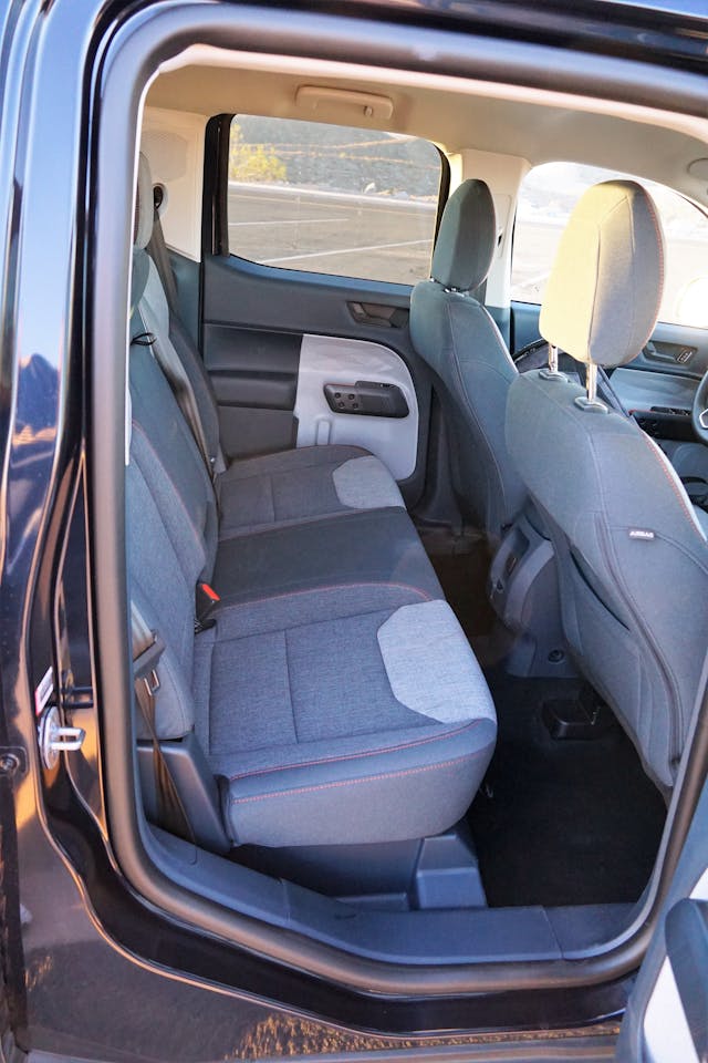 2022 Ford Maverick XLT back seat