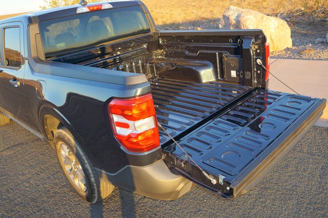 2022 Ford Maverick XLT tailgate