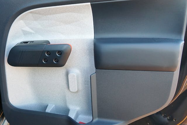 Review: 2022 Ford Maverick XLT door