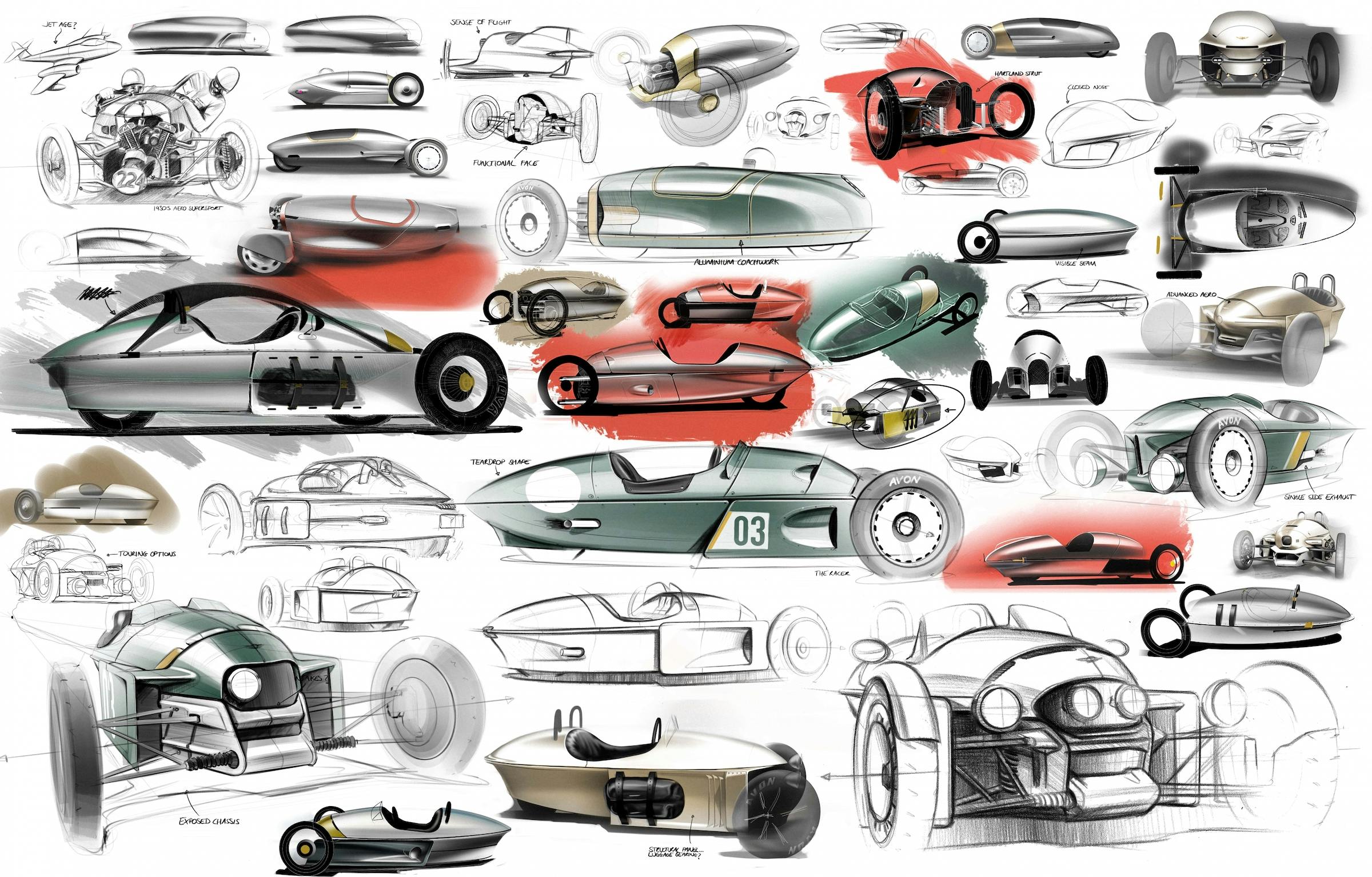 Perfect on paper: Morgan teases 2022 3 Wheeler - Hagerty Media