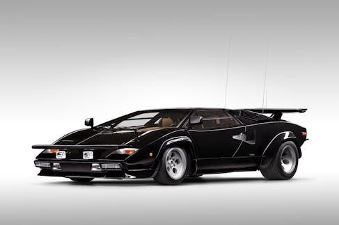 Countach front three-quarter