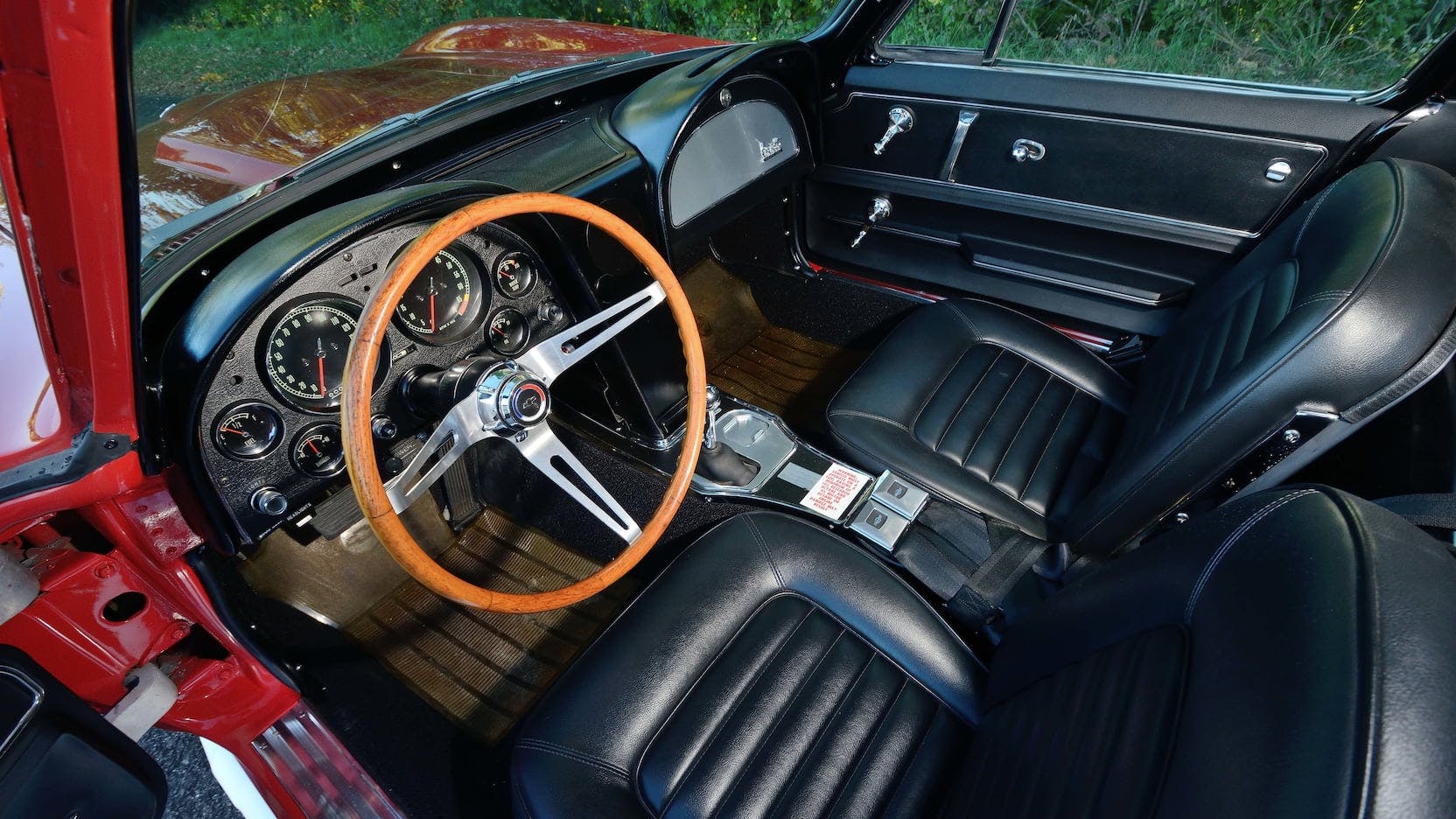 1966 Chevrolet Corvette Pilot Line L88 interior