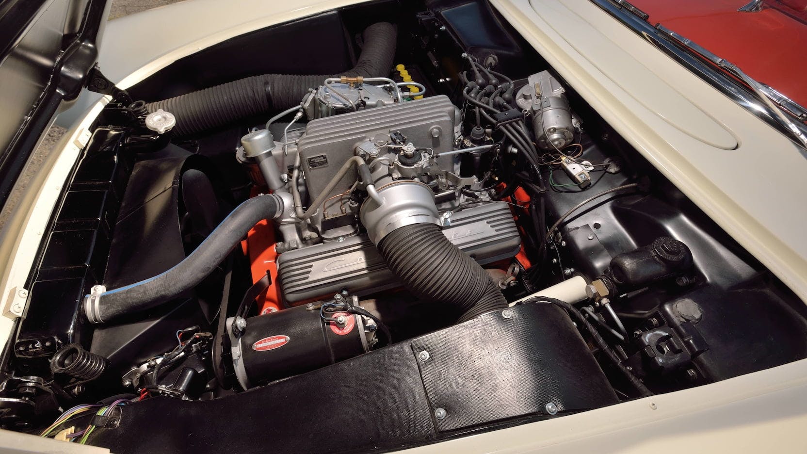 1957 Chevrolet Corvette Big Brake airbox engine