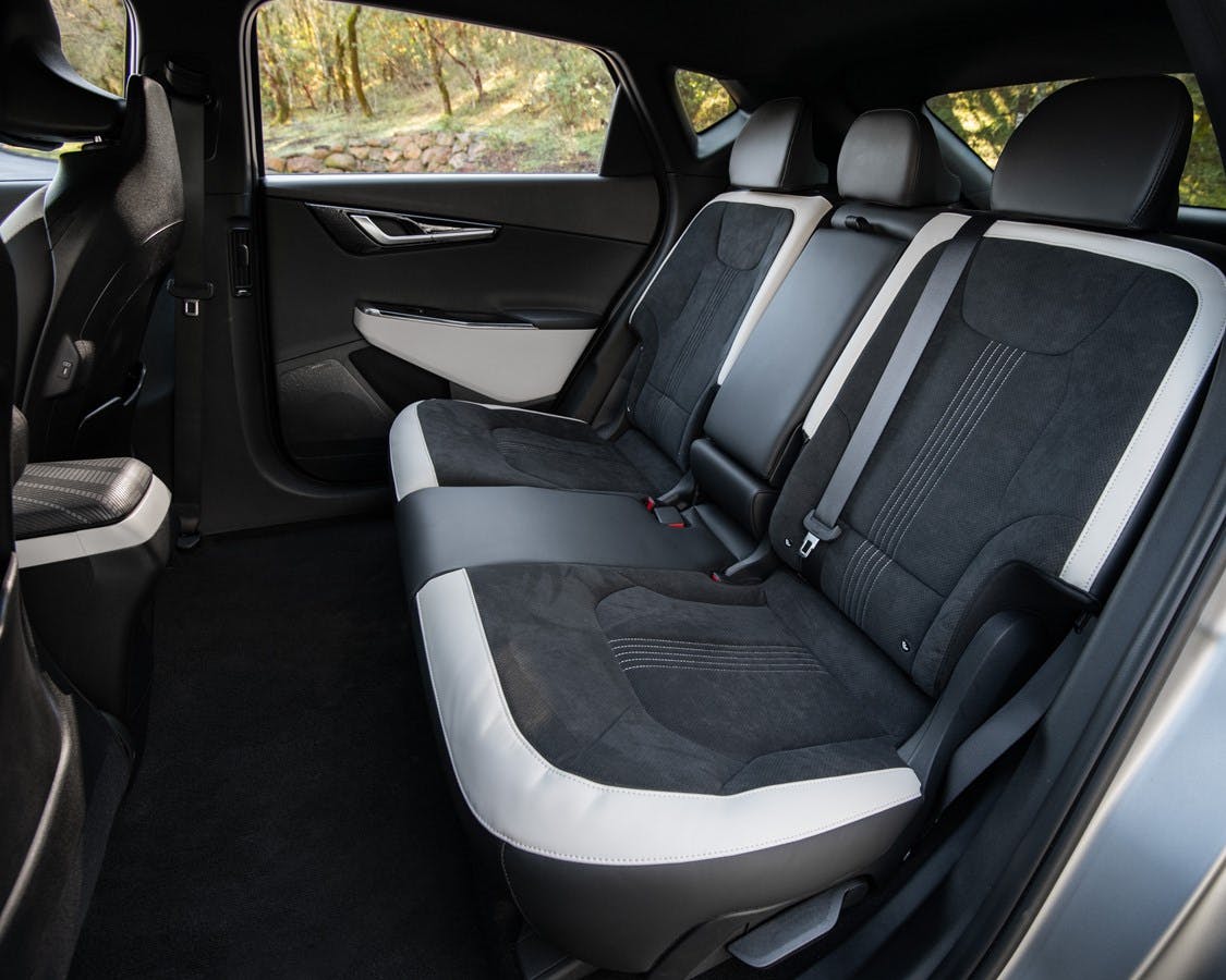 Kia EV6 GT-Line back seat