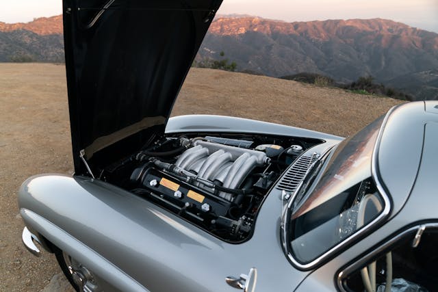 1955 Mercedes-Benz 300 SL engine bay