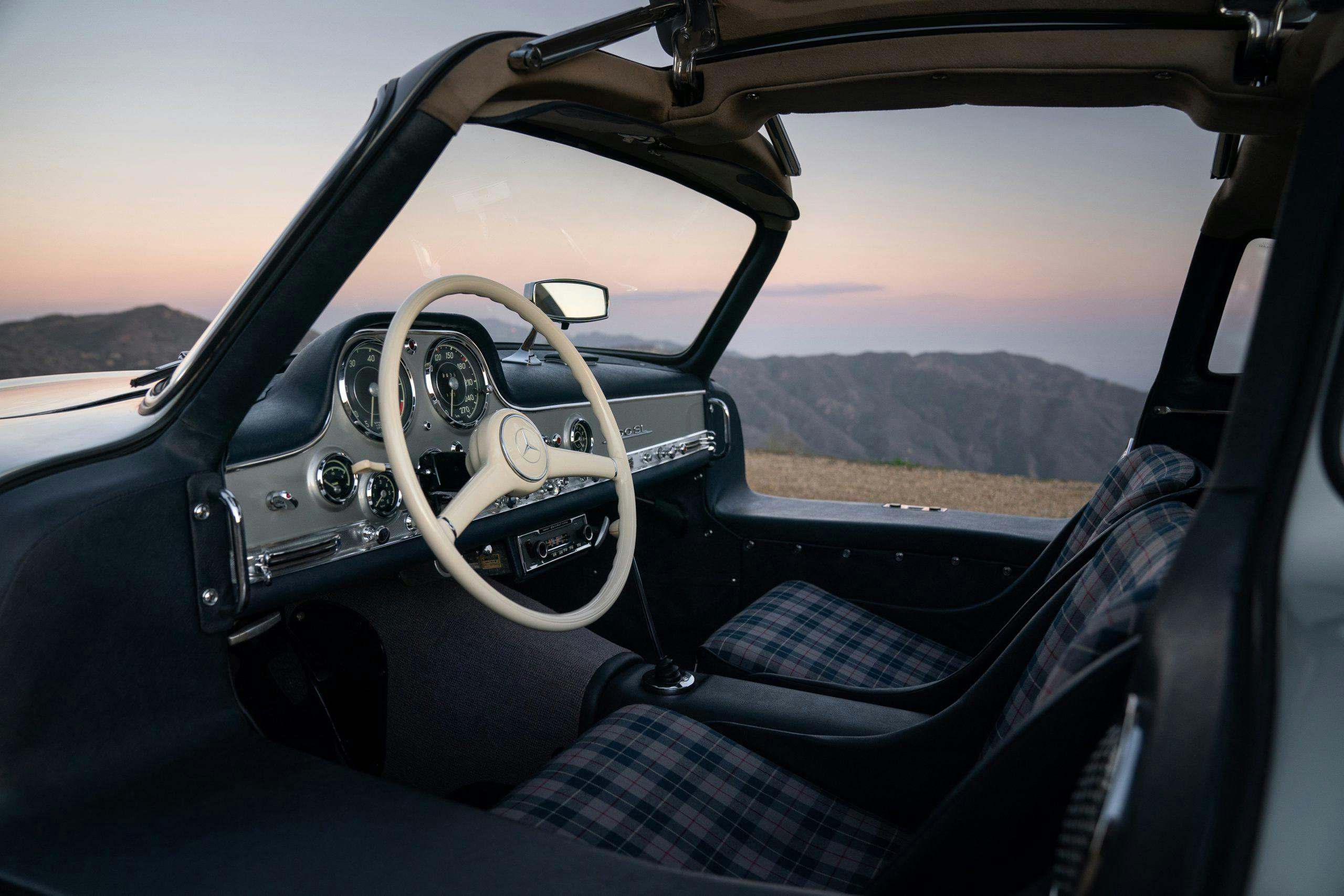 1955 Mercedes-Benz 300 SL interior